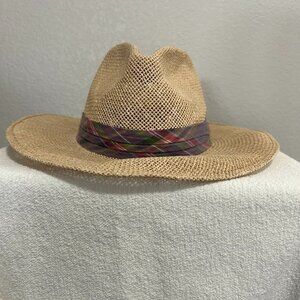 NWOT Vintage Milano (Luskey's) Cavender's Men's Straw Hat SKU 202